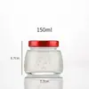 Botella de nido de pájaro embotellada se puede cocinar al vapor y hervir botella de vidrio doméstica resistente a altas temperaturas frasco sellado de grado alimenticio botella vacía de nido de pájaro