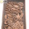 Figura de PRFV relieve haciendo gran escultura al aire libre de cobre fundido fuerza militar relieve estatua de cultura roja