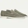 Novo modelo de verão camurça fosca estilo comércio exterior 40-48 tamanho grande sapatos casuais baixos masculinos