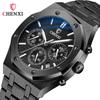 Reloj CHENXI reloj popular de TikTok reloj CHENXI para hombre multifunción Deportivo correa de acero impermeable calendario reloj de cuarzo