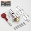 Llave de tubo Instalación simple Bloqueo de eje Cerradura de puerta invisible Cerradura de puerta oculta Cerradura de puerta Bloqueo de eje de tubería de incendios