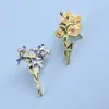 Broche de Girasol de Van Gogh Hebilla de Flor de Lirio Pin Accesorios para Ropa Decoraciones Creativas Insignias Pedible