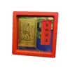 Tarjeta de Cobre Título del Buda Nacimiento del Bodhisattva Manjushri en la Montaña Wutai para Estudiantes para Aprobar el Examen para Investigación Pública, Educación Médica y Calificaciones de Enseñanza