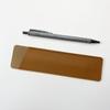 Estuche de cuero PU para bolígrafos, estuche protector para bolígrafos, estuche portátil para bolígrafos de escritura a mano, estuche sencillo para bolígrafos de gel, estuche para lápices.