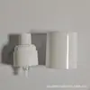 Venta al por mayor del fabricante 20 Cabezales de Bomba para Pasta de Dientes con Boquilla de Spray Externa de Doble Capa, Tapa Redonda de PP Cosmética Galvanizada, Cabezal de Bomba de Presión para Loción