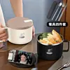 Tazón de acero inoxidable para fideos con drenaje, conveniente para estudiantes en residencias y trabajadores de oficina, venta directa de loncheras de acero inoxidable