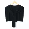 Atacado do Fabricante Novos Modelos Outono e Inverno Xale Espesso de Lã 100% Capa Cachecol de Cashmere Tricotado Xale Grande Quantidade em Estoque