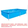 Jilong soporte rectangular azul claro piscina individual soporte exterior piscina estanque de peces piscina familiar