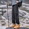 Pantalones de Pierna de Pájaro Carpintero para Mujer Nuevos Montañismo al Aire Libre Delgados Tubo Recto Sueltos Deportivos Casuales Simples Talla Grande Peto