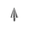 Brincos de Pino em Liga de Titânio F136 com Rosca Externa, Piercings de Diabo, Piercings Labiais, Acessórios de Joias para Piercing, Piercings de Sobrancelha