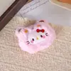 Nuevo muñeco de peluche de gato de dibujos animados, accesorios para disfraces, broche DIY, accesorio para el pelo, colgante para bolsa, llavero