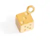Accesorios de joyería de acero inoxidable transfronterizos hechos a mano DIY sobre de tamiz colgante fino hecho a mano joyería color oro de 18 quilates