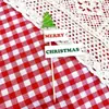 Oferta Especial Decorações para Bolo de Natal: Papai Noel, Boneco de Neve, Rena, Homem de Gengibre, Casa de Gengibre, Toppers de Bolo Feliz Natal
