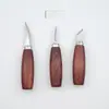 Cuchillo de Talla para Carpintería Madera de Haya Hecho a Mano DIY Juego de Herramientas para Talla en Madera Cuchillo de Talla Hecho a Mano Cuchillo de Talla de Madera de Tilo Madera de Pimienta