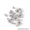 Fábrica atacado 8mm dados plástico xadrez acessórios jogo dados peneira brinquedo combinando cor acessórios mágicos