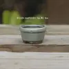 Mini Maceta para Pulgar, Paisajismo de Acuario Extra Pequeño, Puede Remojarse en Agua, Cerámica Gruesa, Maceta de Cerámica Transpirable y Controlable para Suculentas en la Punta del Dedo