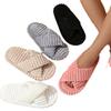 Zapatillas de Algodón con Tira Cruzada Peludas Europeas y Americanas para Mujer en Casa, Zapatillas de Felpa de Algodón Amigables con la Piel para Mujer, Venta al por Mayor