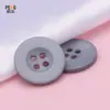 Cárdigan de Camisa Teñido Personalizado de Cuatro Ojos con Botones Anchos, Abrigo Versátil de Botones Redondos, Cortavientos, Botones de Resina Cosidos a Mano