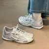 Zapatillas de Entrenamiento Alemanas de Suela Gruesa para Mujer, Nuevas Zapatillas de Running de Malla Verano 2026, Zapatillas Deportivas Transpirables, Zapatos Blancos Forrest Gump de Suela Suave