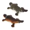 Set de 2 Figuras Realistas de Ornitorrinco Modelo de Fauna PVC Figuras Detalladas de Ornitorrinco para Niños Juguete Animal Educativo Perfecto para Decora