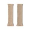 Botines de Punto para Mujer, Calentadores de Pantorrilla para Primavera y Otoño, Calentadores de Piernas Grises para Pantalones Shark, Calcetines Holgados Versátiles de Otoño e Invierno