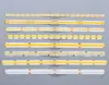 Tira de luz COB transparente sin soldadura, 8 mm de ancho, 2 pines y 3 pines, barra de luz monocromática de bajo voltaje, conector inteligente de dos colores.