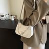 Bolsa de Braço Doce e Fresca para Mulheres, Nova Coleção Verão 2026 Estilo Coreano Bolsa de Ombro Transversal Simples para Trabalho e Deslocamento
