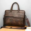 Bolso de Mano para Hombre Bolso de Hombro de Negocios Bolso Cruzado Maletín Oficial para Hombre Mochila A4 para Oficina Viaje