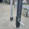 Poste de Cerca de Liga de Alumínio/Madeira-Plástico 80*80mm Pé/Peça de Fixação/Base (Galvanizado a Quente)