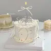 Decoración para Pastel del Día de San Valentín Chino 2025 Gema Diamante Perlas de Azúcar Cinta de Moño Enchufe Sencillo para Vestir