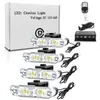 Los fabricantes suministran luz de flash de rejilla para coche LED 2 con control remoto inalámbrico uno a cuatro clip de rejilla luz de apertura luz de advertencia