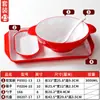 Pratos de melamina Xiangyuan prato para fast food prato para restaurante comercial imitação de porcelana hotel restaurante restaurante cantina escolar prato de refeição completa prato de jantar