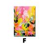 Pintura Decorativa de Pared de Fondo para Sofá de Animales de Dibujos Animados Más Vendida Transfronteriza Temu Dropshipping Lienzo Pintado con Spray Abstracto Lienzo