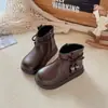 Outono 2025 Novas Botas Martin Femininas Moda Simples Laço Botas Princesa Moda Meninas Botas Baixas Tendência