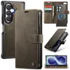 Aplicável à Capa para Celular Samsung Z Fold 8 Ultra Flip com Porta-Cartões Magnético Duas em Uma Base de Carregamento Sem Fio Capa de Couro