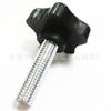 Fabricante Original 38 # M6M8M10 Forma de Estrella de Cinco Puntas Flor de Ciruelo Cabeza de Plástico Mango de Tornillo de Apriete Manual Tornillo Mango Perno