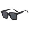 Lentes de Sol Unisex de Moda de Marco Grande y Colorido para Personalidad para Comercio Transfronterizo, Moda Urbana, Lentes sin Graduación Anti Luz Azul