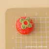 Miniaturas de frutas e alimentos de brinquedo, artesanato DIY criativo, presilhas de cabelo caseiras, acessórios de cola de creme, pequenas peças de resina, atacado