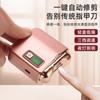 Pulidor de Uñas Eléctrico con Luz Nocturna, Ajuste Inteligente de Pantalla de Tres Niveles, Pulidor de Uñas con Ajuste de Tres Niveles y Luz Nocturna