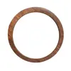 Espejo de Mano Pequeño de Madera de Alta Definición, Espejo de Maquillaje Mini Simple Creativo para Mujeres, Espejo de Madera Creativo para Regalo al por Mayor