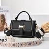 Bolsa Feminina 2025 Nova de Alta Qualidade com Alça Larga de Ombro Bolsa Transversal Feminina Grande Capacidade Bolsa de Mão Moda Versátil Bolsa de Ombro