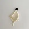 Gorro para bebé para otoño e invierno, súper lindo y elegante, gorro protector para las orejas para salir, gorro cálido de punto para bebés niños en invierno