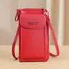 Bolsa de hombro cruzada pequeña al por mayor de fábrica, bolsa coreana para teléfono móvil de mujer, monedero de gran capacidad multifunción, minibolso