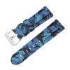 Correa de Pulsera Inteligente Compatible con Fat Hai Pam Panerai Correa de Silicona Camuflada de Cabeza Plana, Diseño Personalizado de Gama Alta
