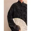 Traje Tang para hombre, Hanfu de estilo chino, corte holgado, adecuado para primavera y otoño, con una estética china tradicional, un estilo chino moderno y un nuevo diseño chino