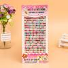 Venta al por mayor y al por menor de todo tipo de pegatinas de diamantes acrílicos, pegatinas para el cuerpo, para teléfono móvil DIY, pegatinas de diamantes de recompensa para pintura infantil