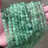 Fluorita Verde Cuentas Sueltas Accesorios para Joyería DIY Enhebrado de Cuentas Fluorita Morada Cuentas Redondas de Colores Pulsera Productos Semi-Terminados Mayoreo