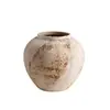 Vaso de Cerâmica Jingdezhen Estilo Chinês Novo Retrô Pote de Barro Sentido de Alta Qualidade Vaso de Flores Ornamentos de Decoração para Sala de Estar
