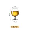 Copa de cerveza de trigo grande estilo europeo personalidad cerveza de barril alemana bar ktv comercial mezclador logo impreso