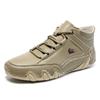 Zapatos de Hombre Pulpo Transfronterizos Botas Martin de Caña Alta Populares Transfronterizas Botines Casuales para Hombre Otoño e Invierno Zapatos de Zorro